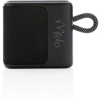 Splash IPX6 3W speaker zwart