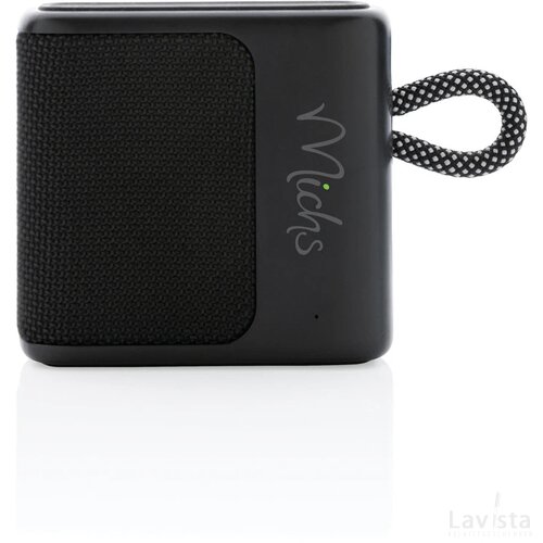 Splash IPX6 3W speaker zwart
