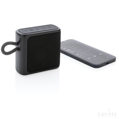 Splash IPX6 3W speaker zwart