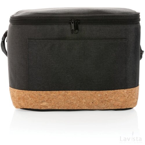 Impact AWARE™ XL RPET two tone koeltas met kurken detail zwart