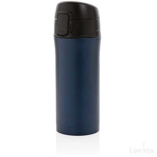 Metallic easy lock lekvrije vacuüm mok blauw