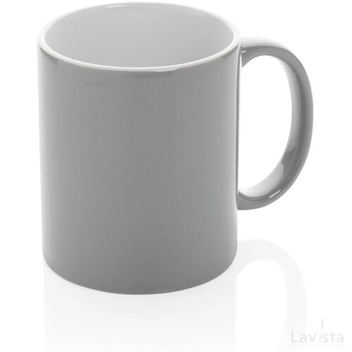 Keramische classic mok 350 ml grijs