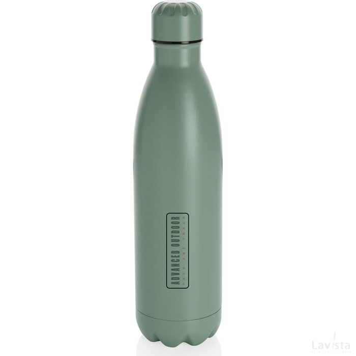 Unikleur vacuum roestvrijstalen fles 750ml groen