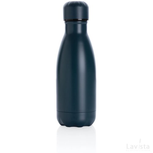 Unikleur vacuum roestvrijstalen fles 260ml blauw