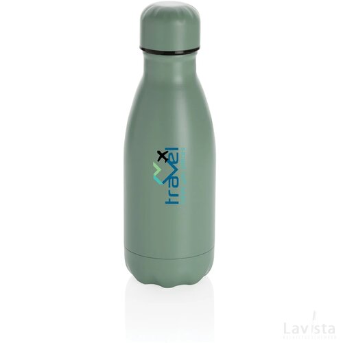 Unikleur vacuum roestvrijstalen fles 260ml groen