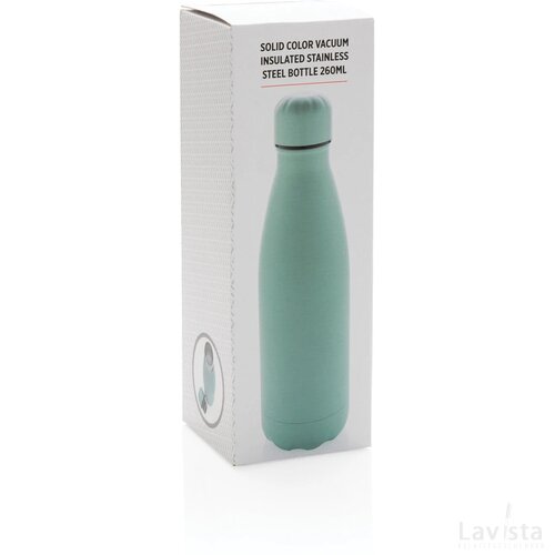 Unikleur vacuum roestvrijstalen fles 260ml groen