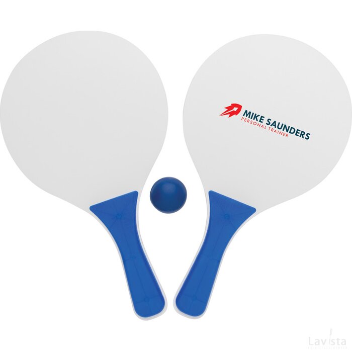 Strandtennis set blauw