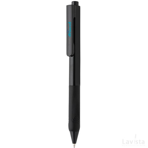 X9 pen met siliconen grip zwart