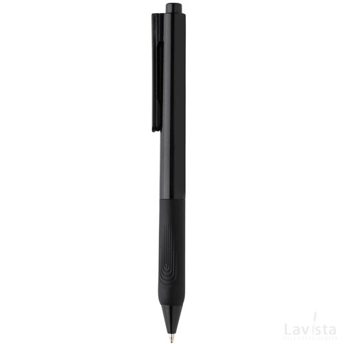 X9 pen met siliconen grip zwart
