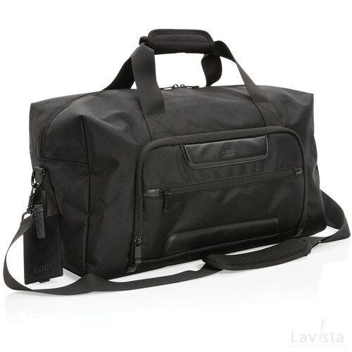 Swiss Peak AWARE™ RPET Voyager weekendtas zwart