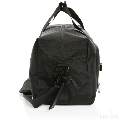 Swiss Peak AWARE™ RPET Voyager weekendtas zwart