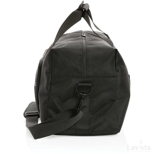 Swiss Peak AWARE™ RPET Voyager weekendtas zwart