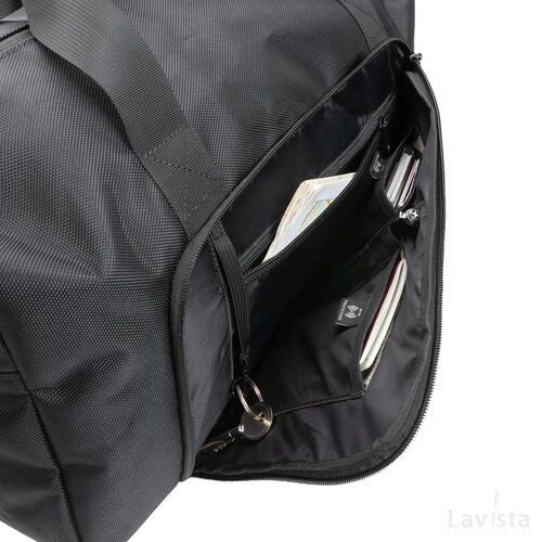 Swiss Peak AWARE™ RPET Voyager weekendtas zwart