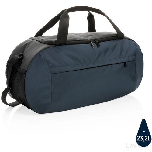 Impact AWARE™ RPET moderne sporttas donkerblauw