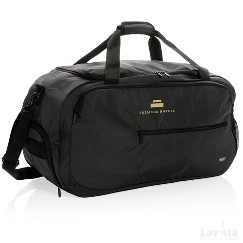 Swiss Peak AWARE™ RPET sporttas zwart