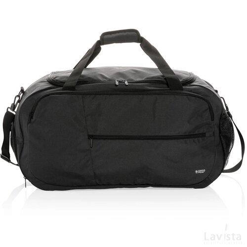 Swiss Peak AWARE™ RPET sporttas zwart