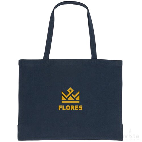 Impact AWARE ™ gerecycled katoenen shopper 145gsm donkerblauw