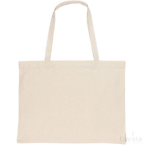 Impact AWARE ™ gerecycled katoenen shopper 145gsm gebroken wit