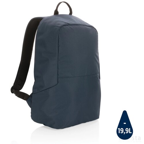 Impact AWARE™ RPET standaard anti-diefstal rugzak donkerblauw