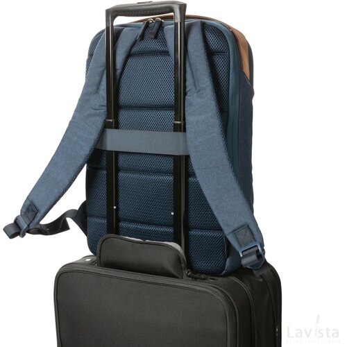 Impact AWARE™ 300D two tone deluxe 15.6" laptoprugzak donkerblauw