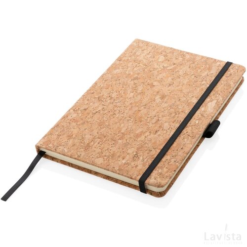 Kurk hardcover notitieboek A5 bruin
