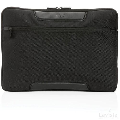 Swiss Peak AWARE™ RPET Voyager 15.6" laptophoes zwart