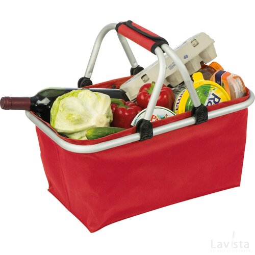 Boodschappenmand rood