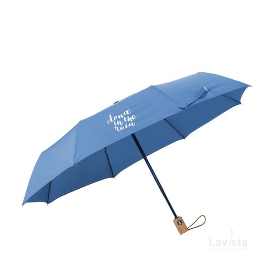 Michigan Opvouwbare Rpet Paraplu 21 Inch Royal Blue