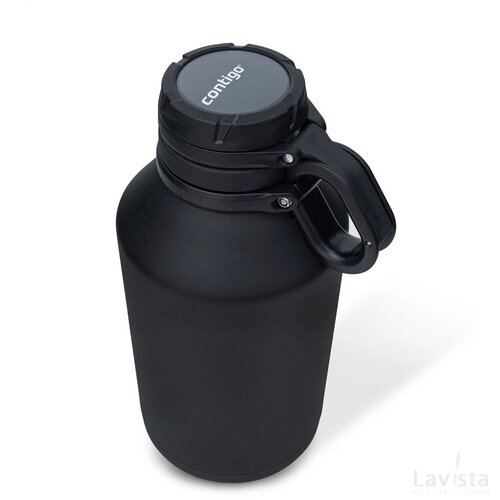 Contigo® Grand Stainless Steel 1900 Ml Thermosfles Zwart