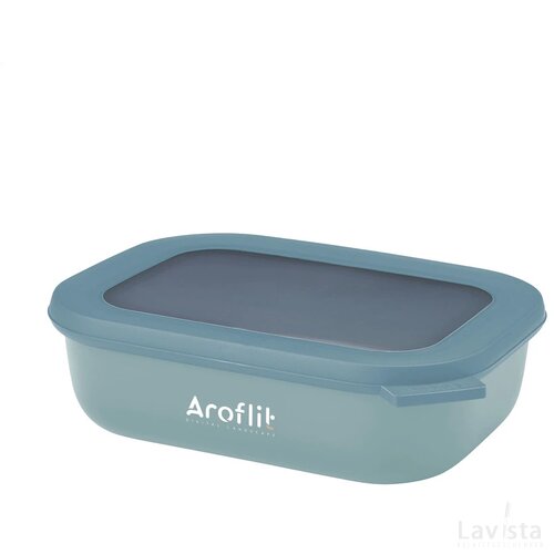 Mepal Cirqula Multikom Rechthoekig 1 L Lunchbox Nordic Green