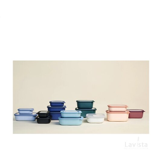 Mepal Cirqula Multikom Rechthoekig 1 L Lunchbox Nordic Green