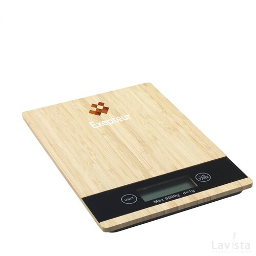 Escala Bamboo Keukenweegschaal Bamboe