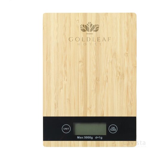 Escala Bamboo Keukenweegschaal Bamboe