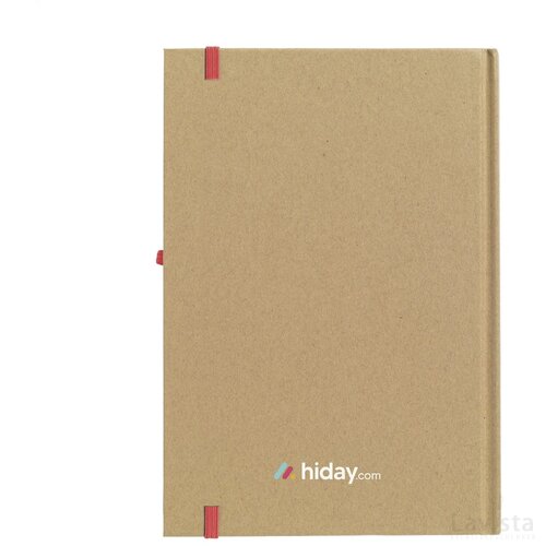 Pocket Eco A5 Notitieboekje Rood