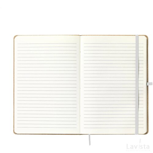Corknote A5 Notitieboekje Wit