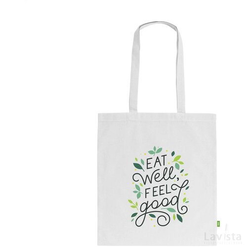 Organic Cotton Shopper 140 G/M² Tas Wit