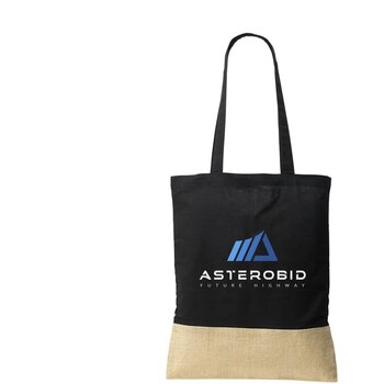 Combi Organic Shopper (160 G/M²) Tas Zwart