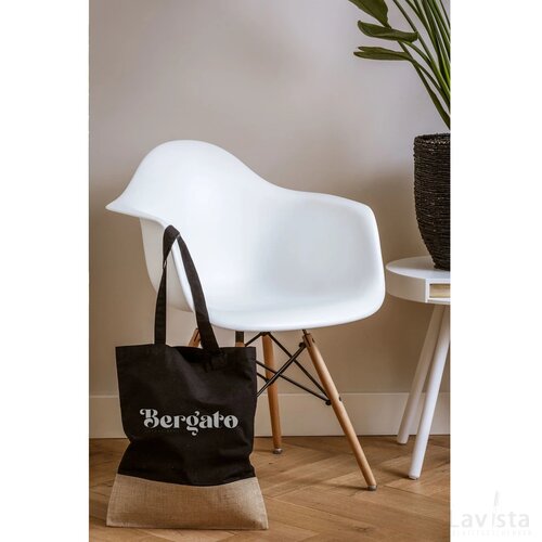Combi Organic Shopper (160 G/M²) Tas Zwart