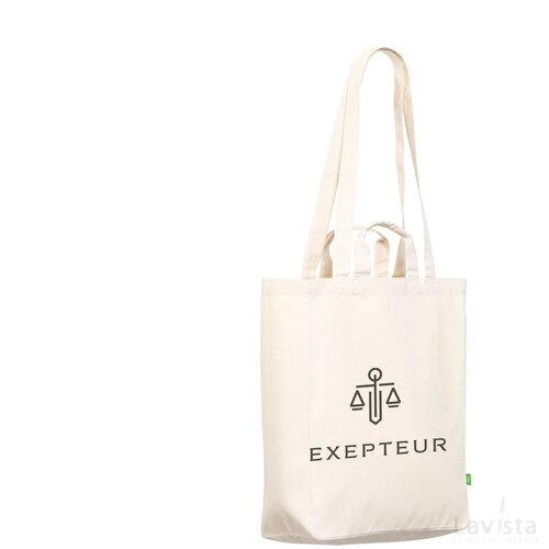 Organic Cotton Canvas Tote Bag (280 G/M²) Winkeltas Ecru