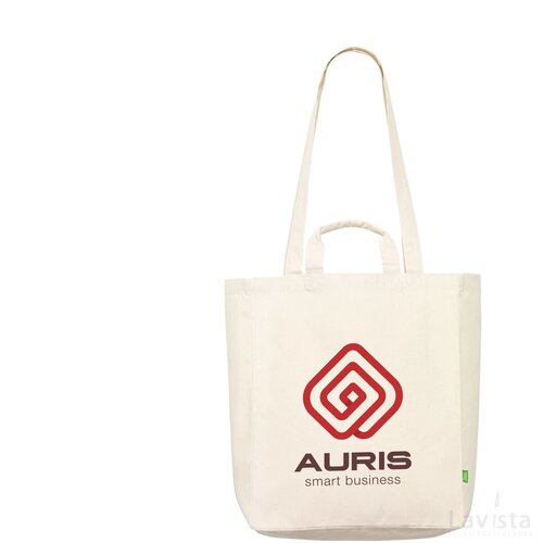 Organic Cotton Canvas Tote Bag (280 G/M²) Winkeltas Ecru
