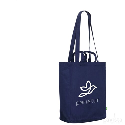 Organic Cotton Canvas Tote Bag (280 G/M²) Winkeltas Navy