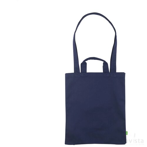 Organic Cotton Canvas Tote Bag (280 G/M²) Winkeltas Navy