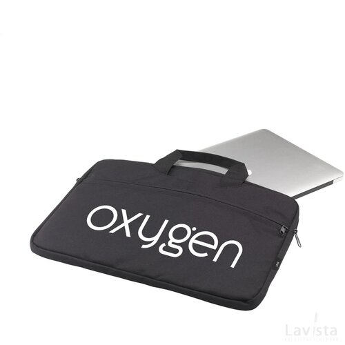 Oliver 15,6 Inch Rpet Laptop Sleeve Laptophoes Zwart