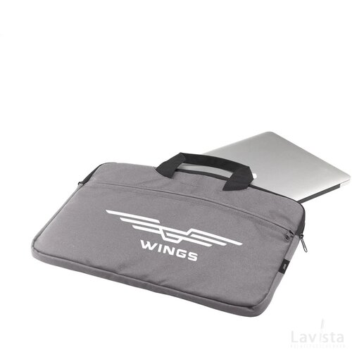 Oliver 15,6 Inch Rpet Laptop Sleeve Laptophoes Grijs
