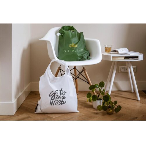 Opvouwbare Strawberry RPET Tas – Compact, Duurzaam & Stijlvol