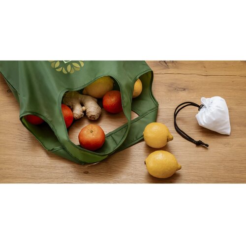 Opvouwbare Strawberry RPET Tas – Compact, Duurzaam & Stijlvol