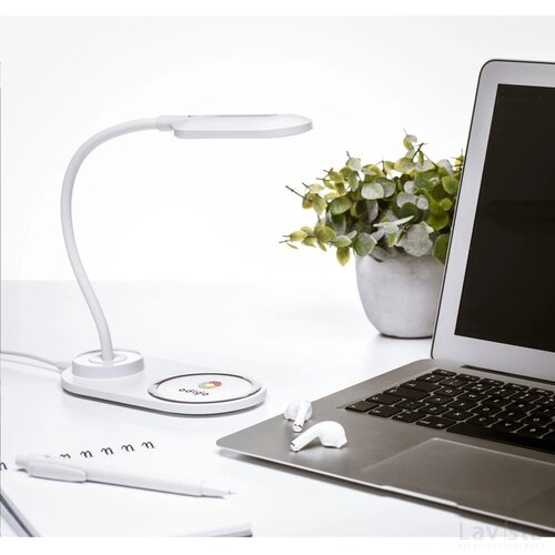 Carga 10W Desklight-Wireless Charger Bureaulamp Oplader Wit