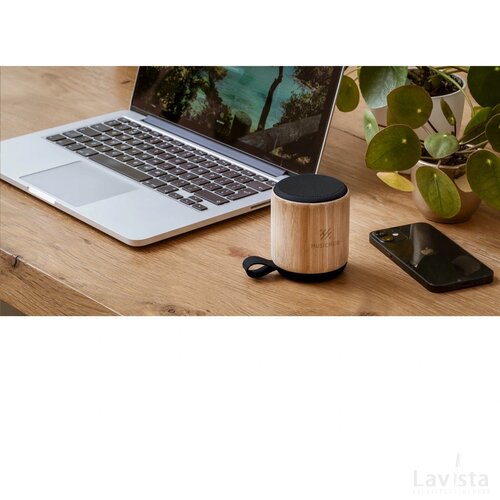 Timor Bamboo Wireless Speaker Draadloze Speaker Bamboe