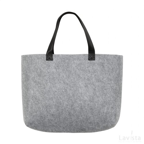 Rpet Felt Shoulder Bag Schoudertas Grijs