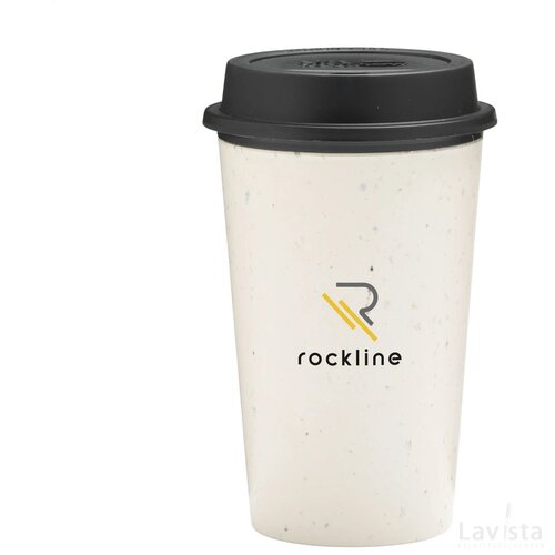 Circular&Co Recycled Now Cup 340 Ml Koffiebeker Zwart